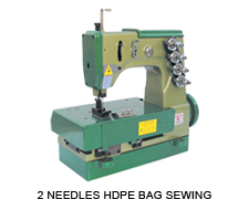 2 Needles HDPE Bag Sewing